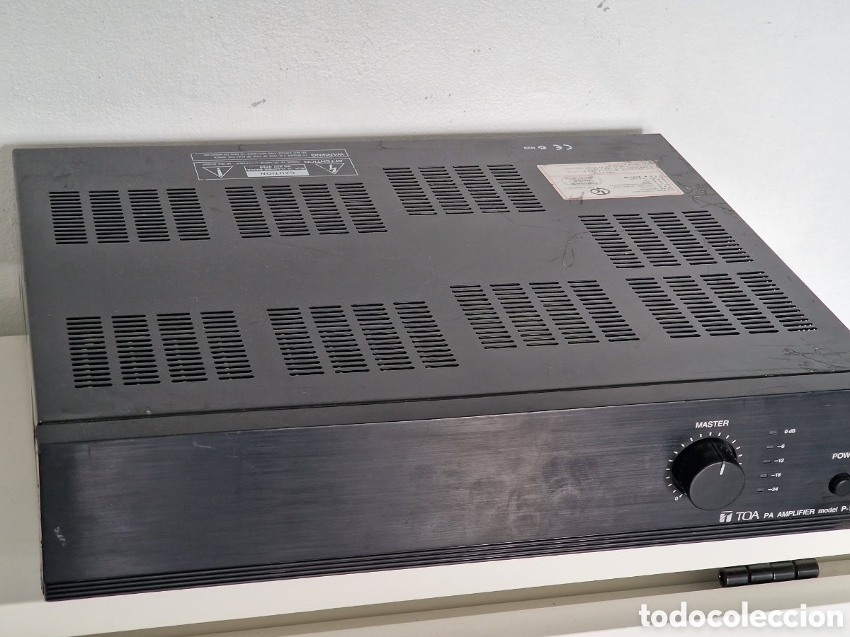 Segunda mano: TOA PA AMPLIFICADOR P-1812 - Foto 6