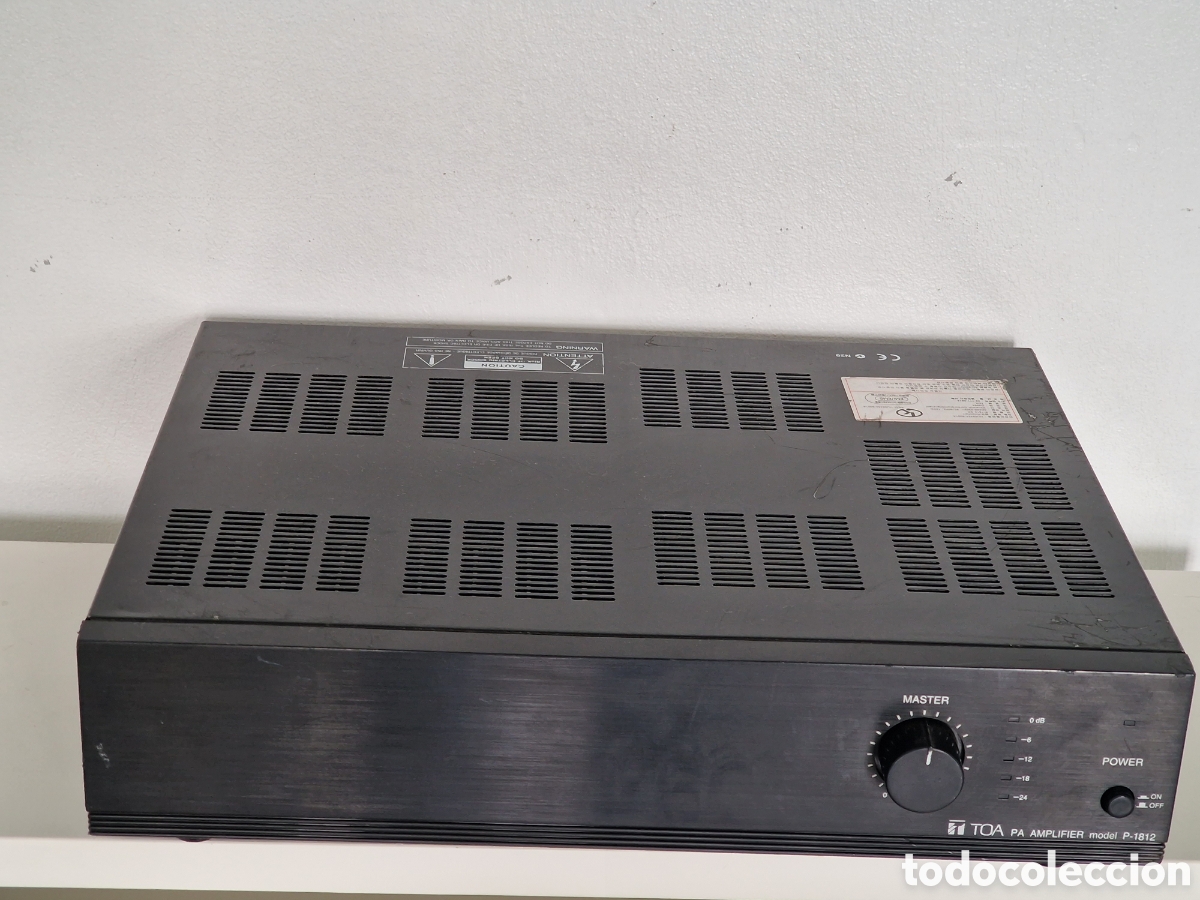 Segunda mano: TOA PA AMPLIFICADOR P-1812 - Foto 7