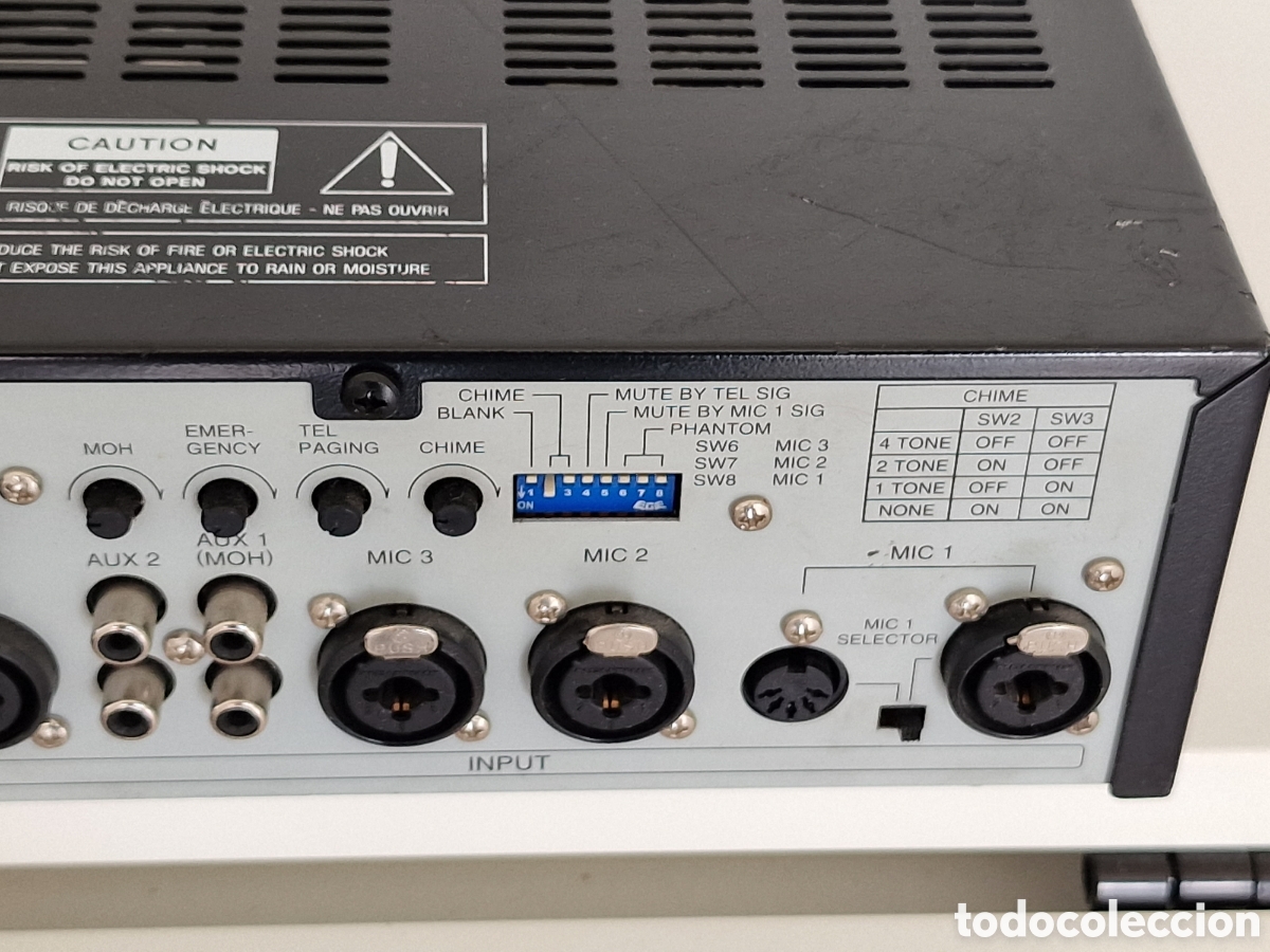 Segunda mano: TOA PA AMPLIFICADOR A-1812 - Foto 6