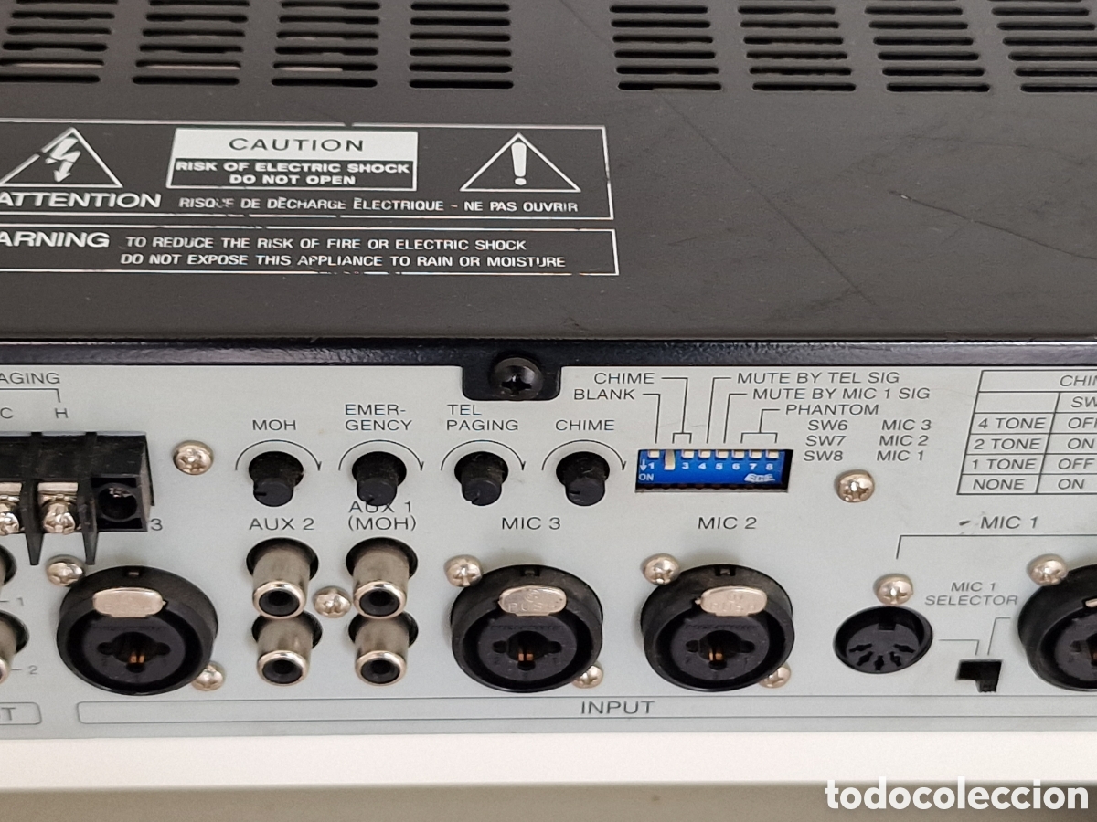 Segunda mano: TOA PA AMPLIFICADOR A-1812 - Foto 12
