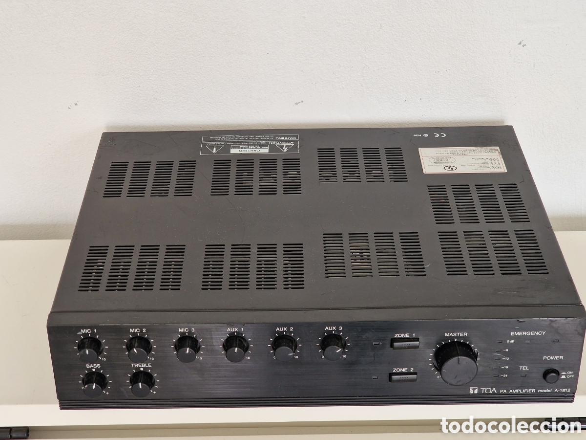 Segunda mano: TOA PA AMPLIFICADOR A-1812 - Foto 16