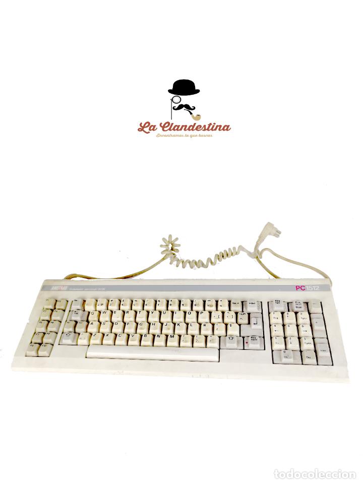 Segunda M&atilde;o: Antiguo teclado Amstrad pc1512. Teclado Espa&ntilde;a.Modelo Airo 1512. A&ntilde;os 80.