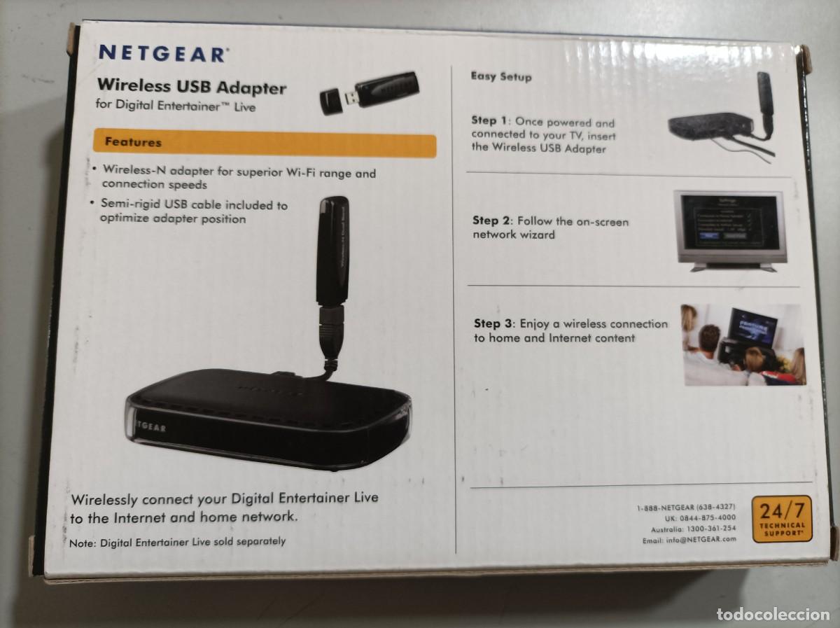 Segunda mano: Adaptador USB WI-FI NETGEAR EVAW111 - Foto 2
