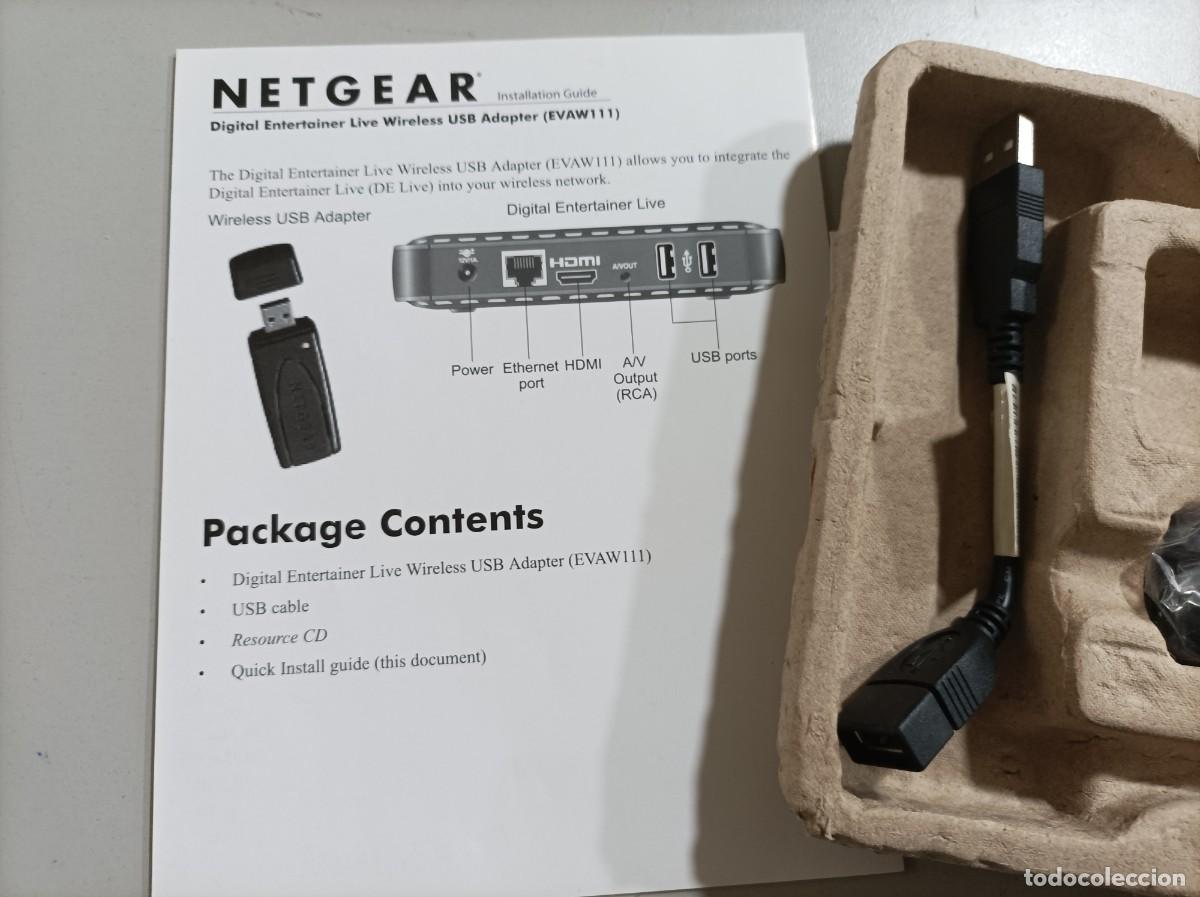 Segunda mano: Adaptador USB WI-FI NETGEAR EVAW111 - Foto 5