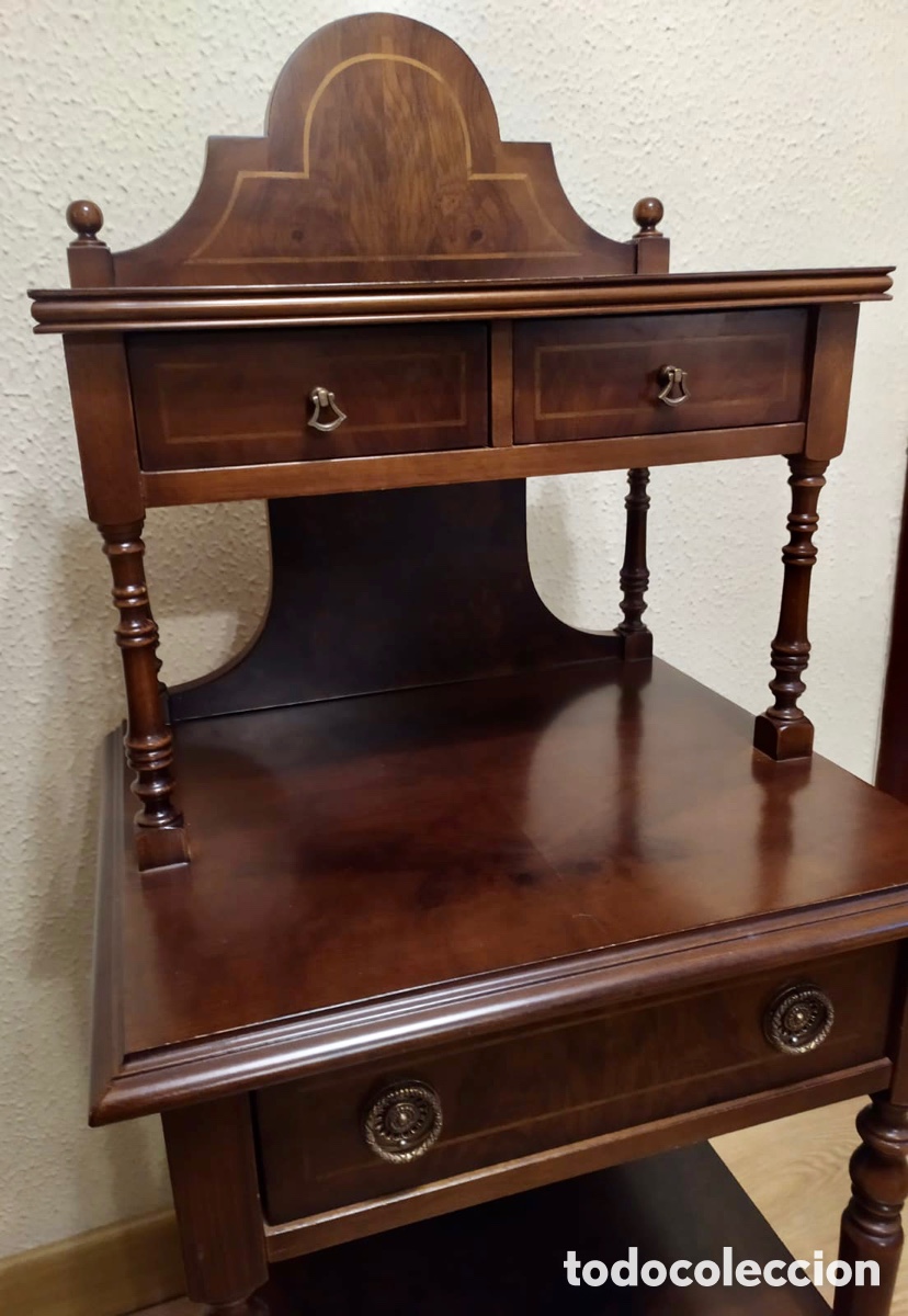 Segunda mano: Mueble multifunci&oacute;n de madera maciza con marqueter&iacute;a - Foto 5
