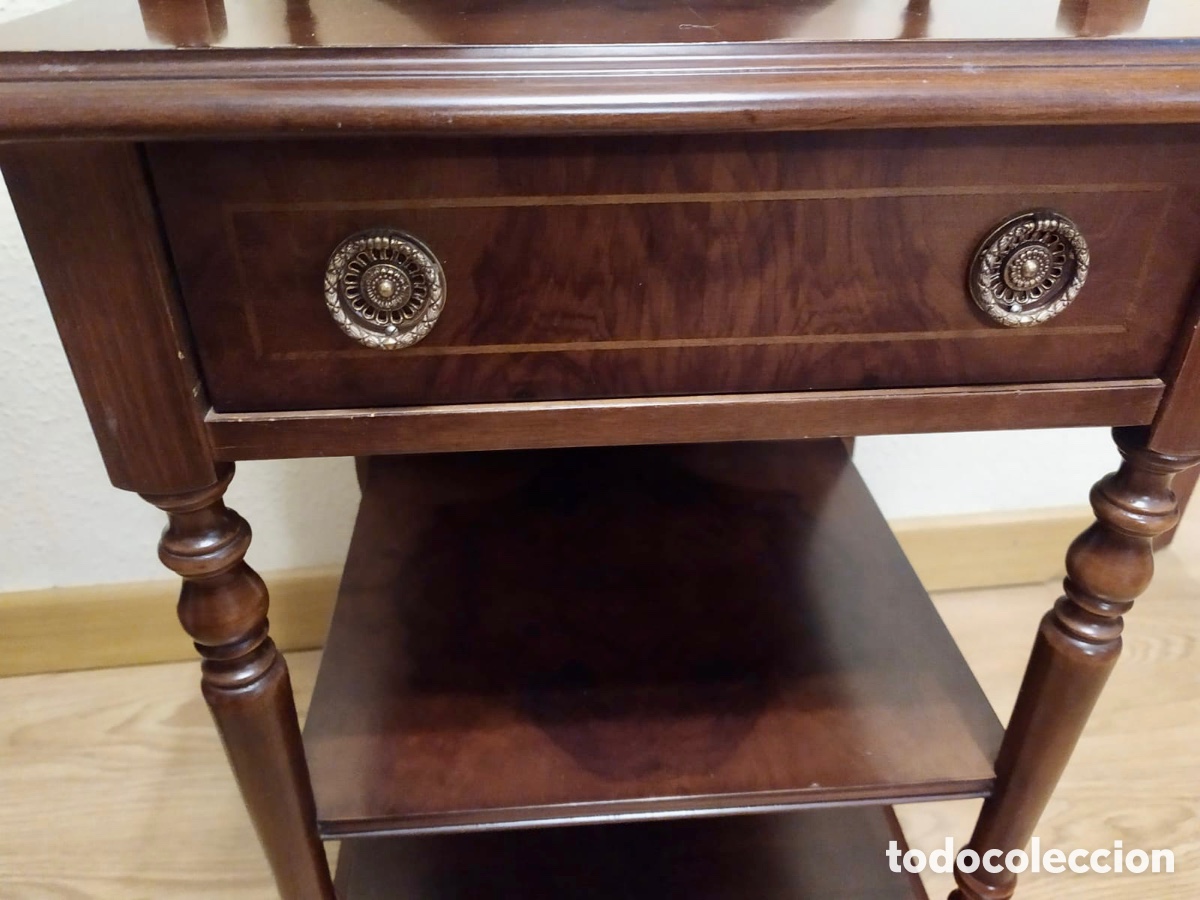 Segunda mano: Mueble multifunci&oacute;n de madera maciza con marqueter&iacute;a - Foto 8