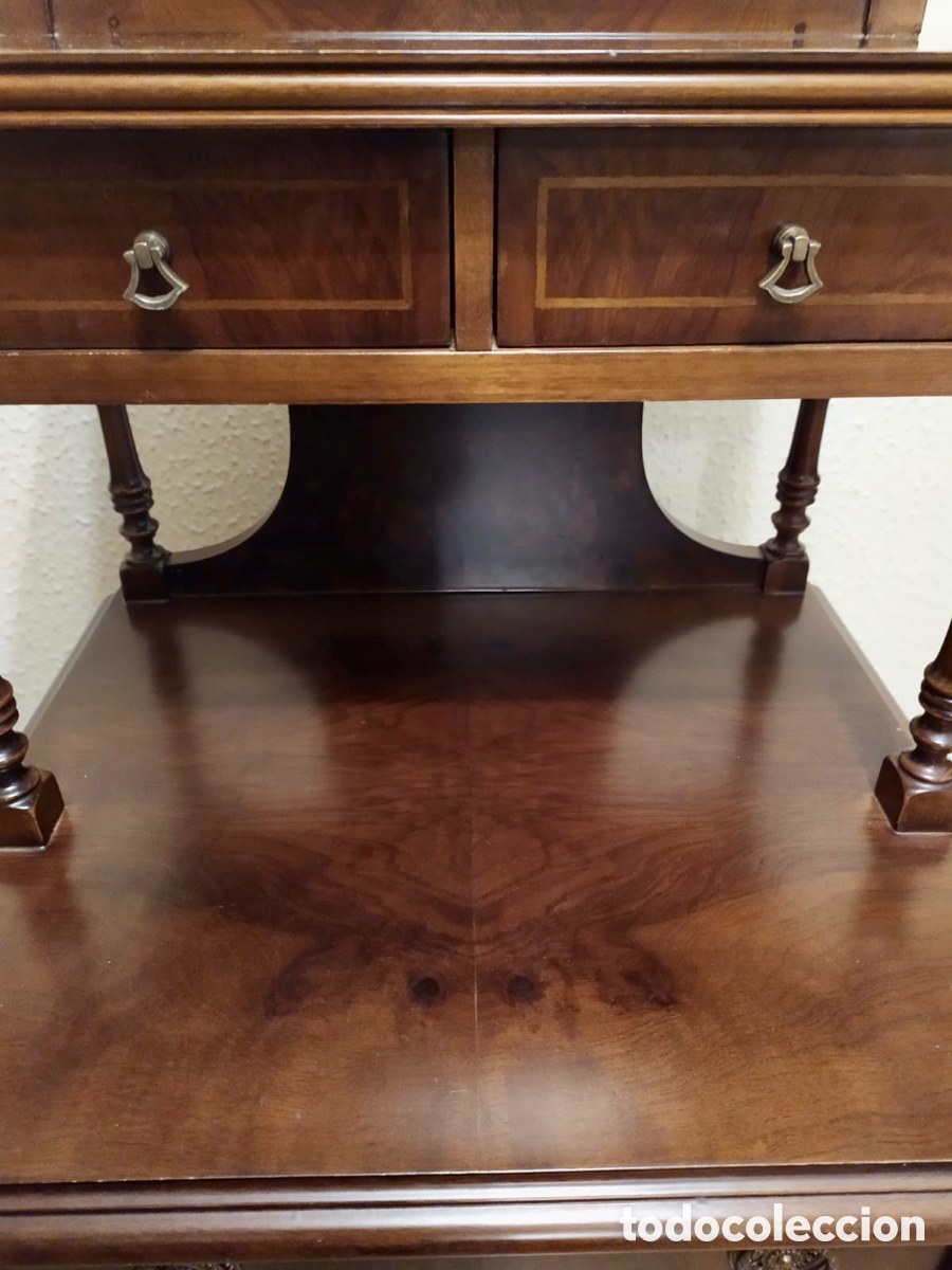 Segunda mano: Mueble multifunci&oacute;n de madera maciza con marqueter&iacute;a - Foto 11