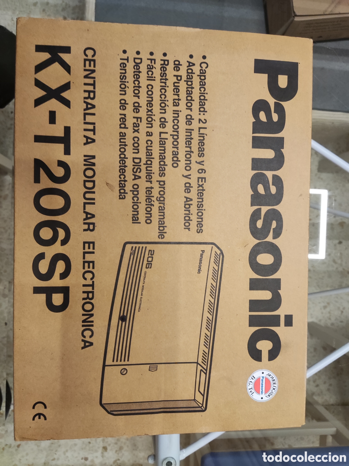Segunda mano: Panasonic KX-T206SP Centralita Modular Electr&ograve;nica - Foto 1