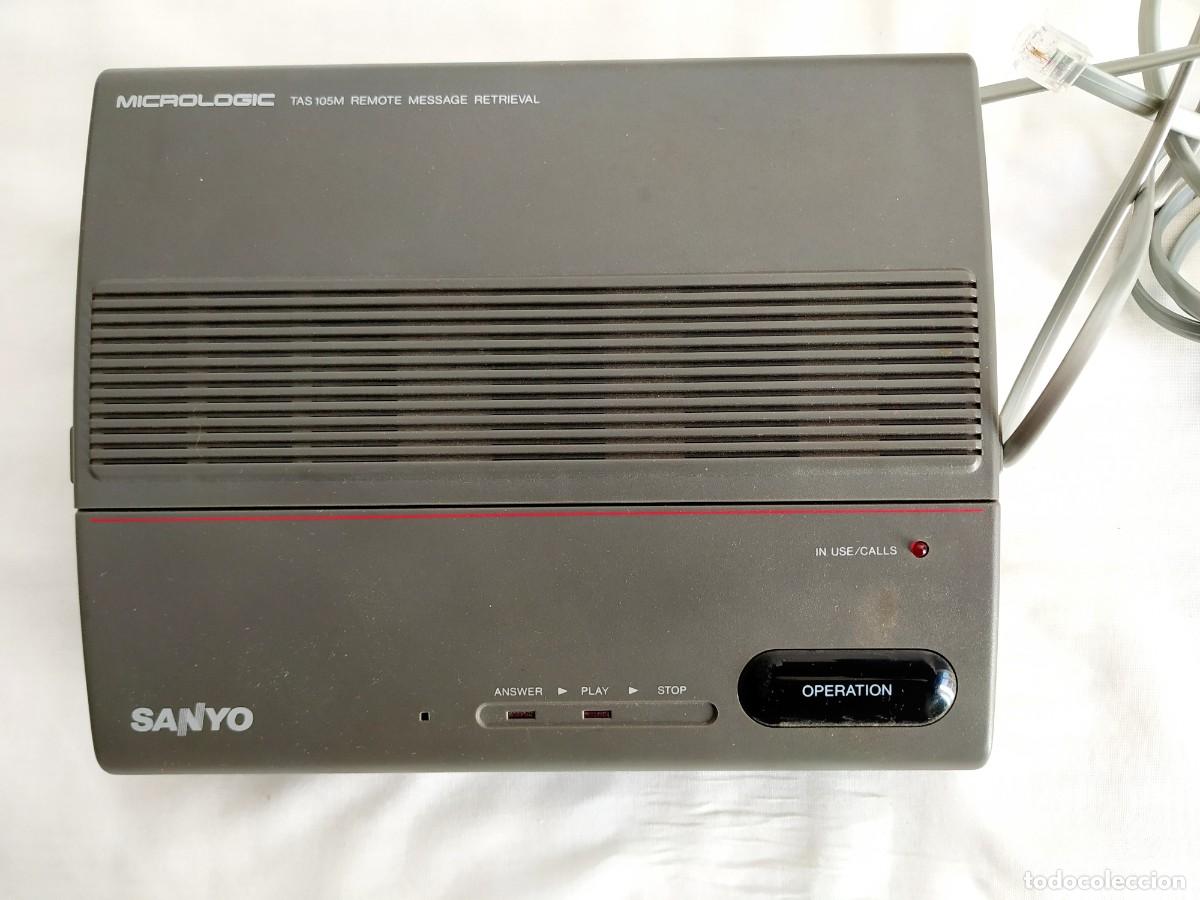 Segunda mano: CONTESTADOR AUTOM&Aacute;TICO SANYO TAS 105M - Foto 2