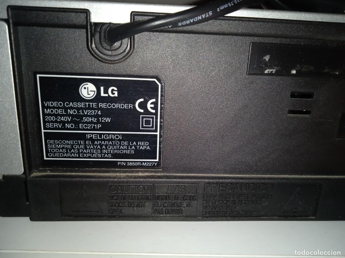 Reproductor de video VHS marca LG de segunda mano por 125 EUR en Ubrique en  WALLAPOP