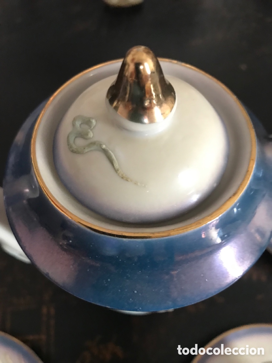 Segunda mano: Juego de caf&eacute; Jap&oacute;n azul - Foto 15