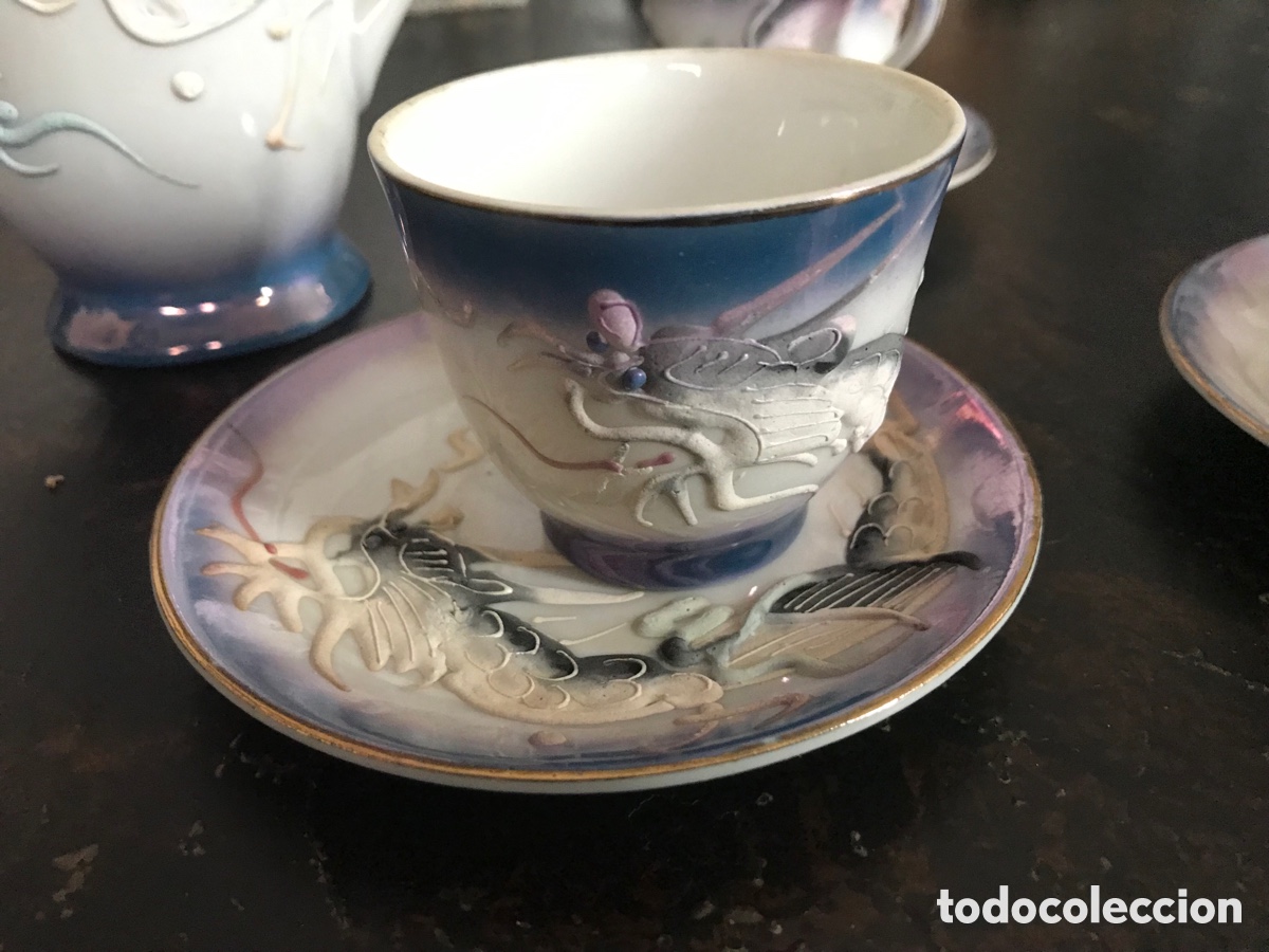 Segunda mano: Juego de caf&eacute; Jap&oacute;n azul - Foto 19