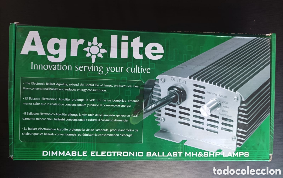 Segunda mano: Balastro AGROLITE 600 w SIN USO - Foto 2