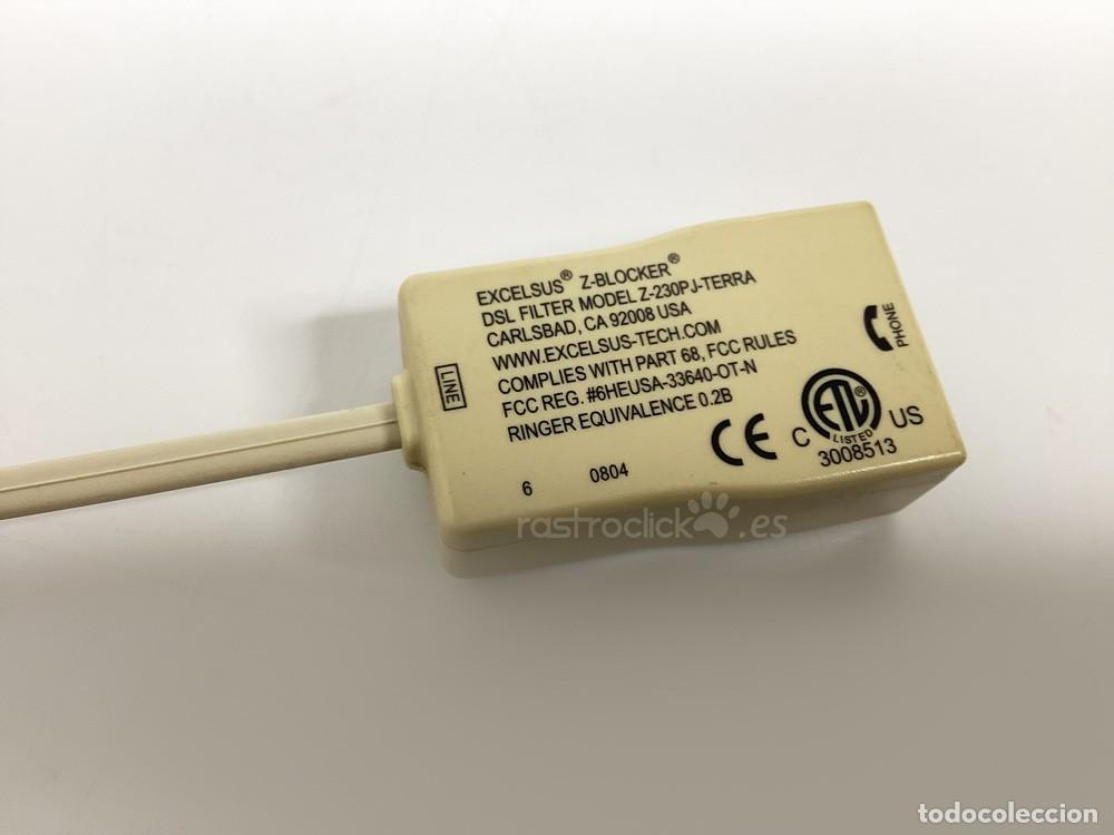 Segunda mano: Microfiltro para l&iacute;nea de tel&eacute;fono ADSL con logotipo de Terra - Foto 4