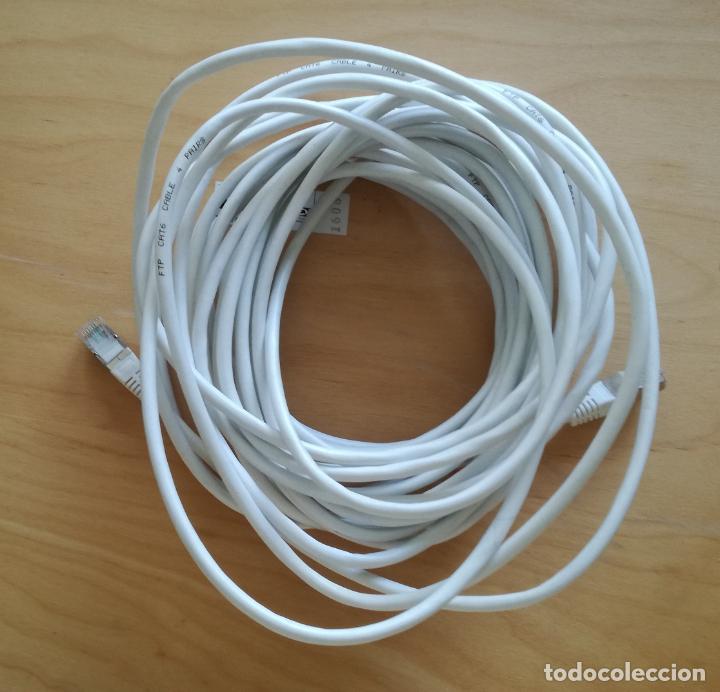 Segunda mano: Cable para conectar ordenador a internet 10 m - Sin probar - Foto 1