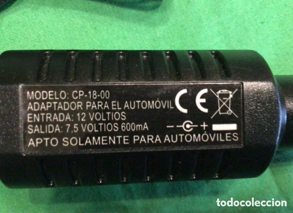 Segunda mano: TRANSFORMADOR ADAPTADOR DE 12V a 7,5V. NUEVO - Foto 2