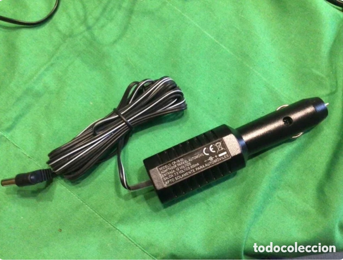 Segunda mano: TRANSFORMADOR ADAPTADOR DE 12V a 7,5V. NUEVO - Foto 1