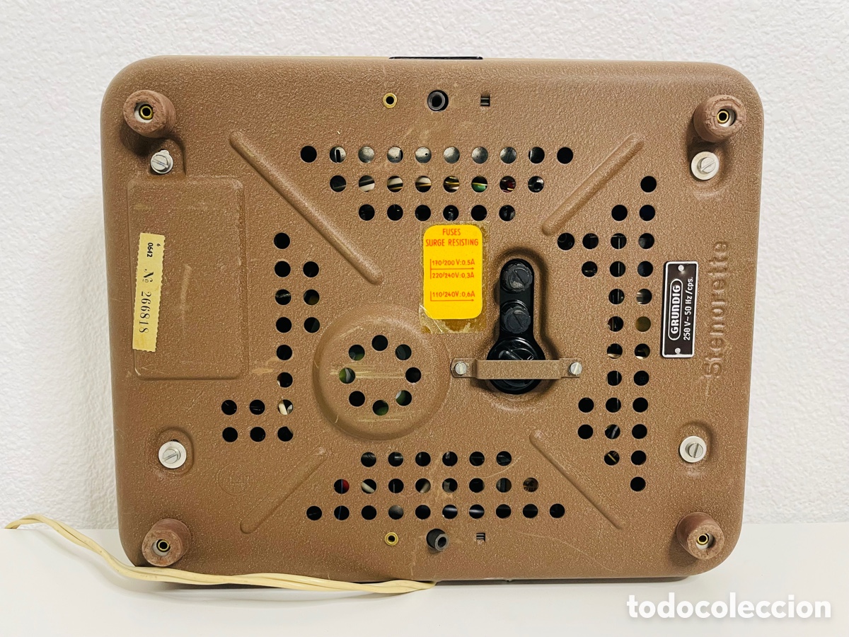 Segunda mano: Grundig Stenorette Mini Reel to Reel - Foto 8