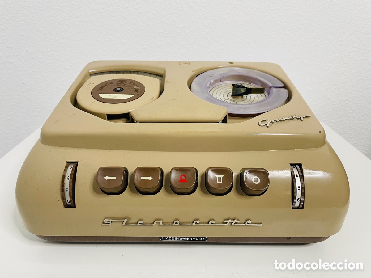 Segunda mano: Grundig Stenorette Mini Reel to Reel - Foto 1