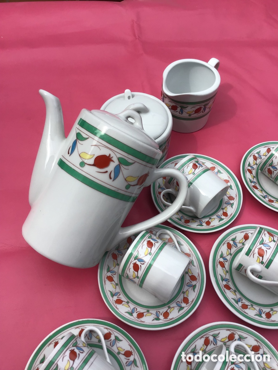 Segunda mano: Juego de caf&eacute; de porcelana - Foto 2