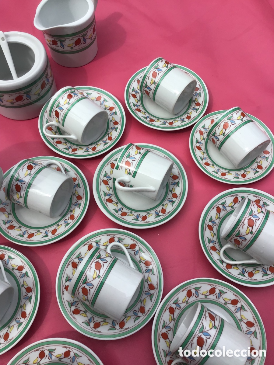 Segunda mano: Juego de caf&eacute; de porcelana - Foto 4