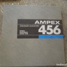 Segunda Mano: AMPEX 456 GRAND MASTER - STUDIO MASTERING AUDIO TAPE - CINTA DE MASTERIZACIÓN - MADE IN USA.