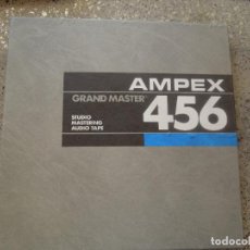Segunda Mano: AMPEX 456 GRAND MASTER - STUDIO MASTERING AUDIO TAPE - CINTA DE MASTERIZACIÓN - MADE IN USA.
