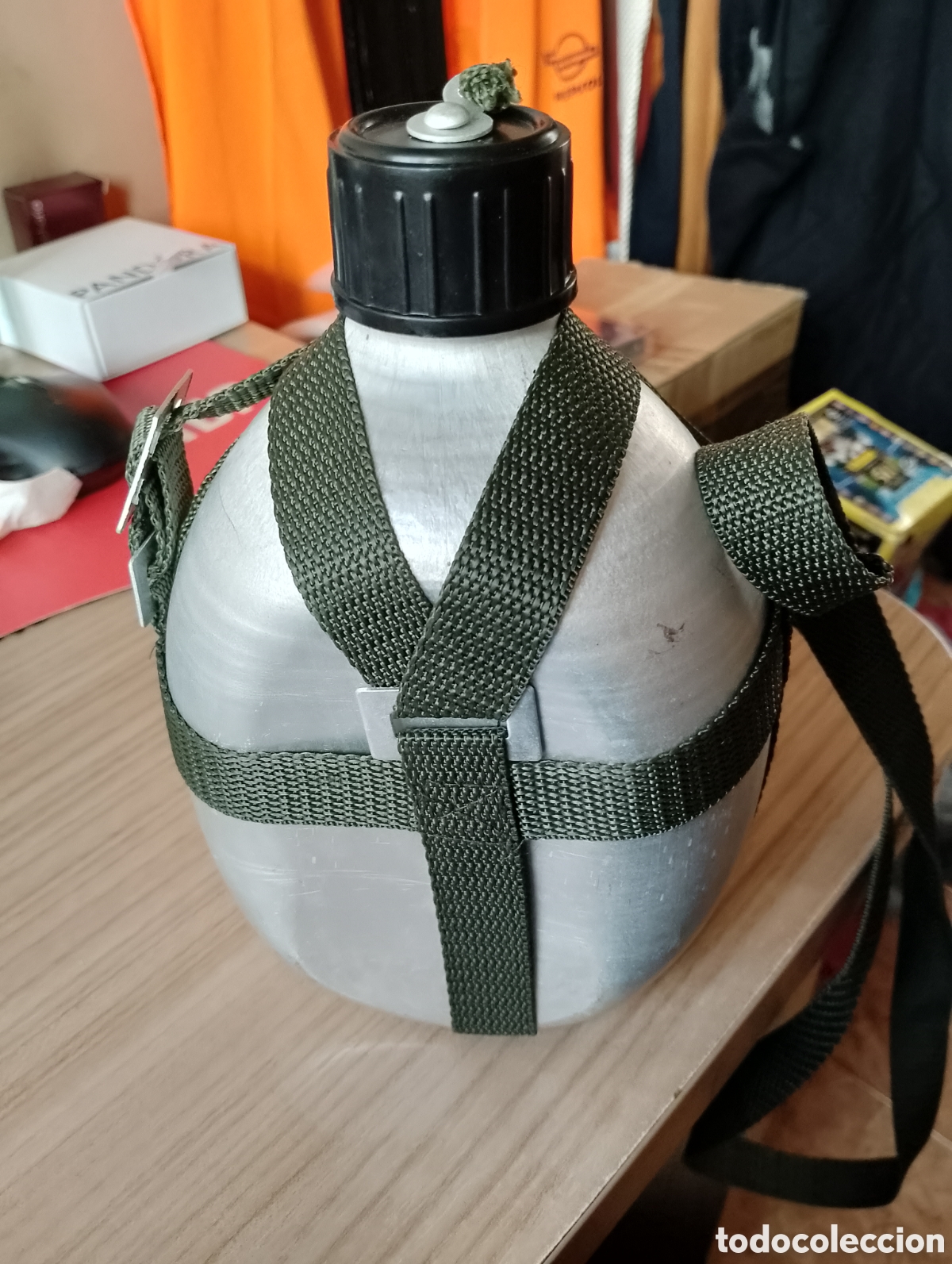Segunda mano: Cantimplora a&ntilde;os 70 de aluminio - Foto 4