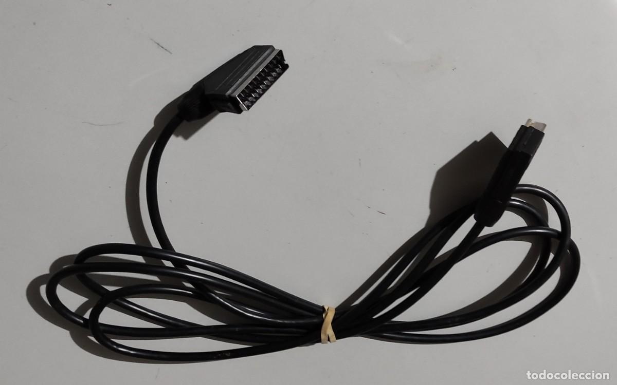 Segunda mano: CABLE EUROCONECTOR NEGRO - LONGITUD 1,50 M. - Foto 1
