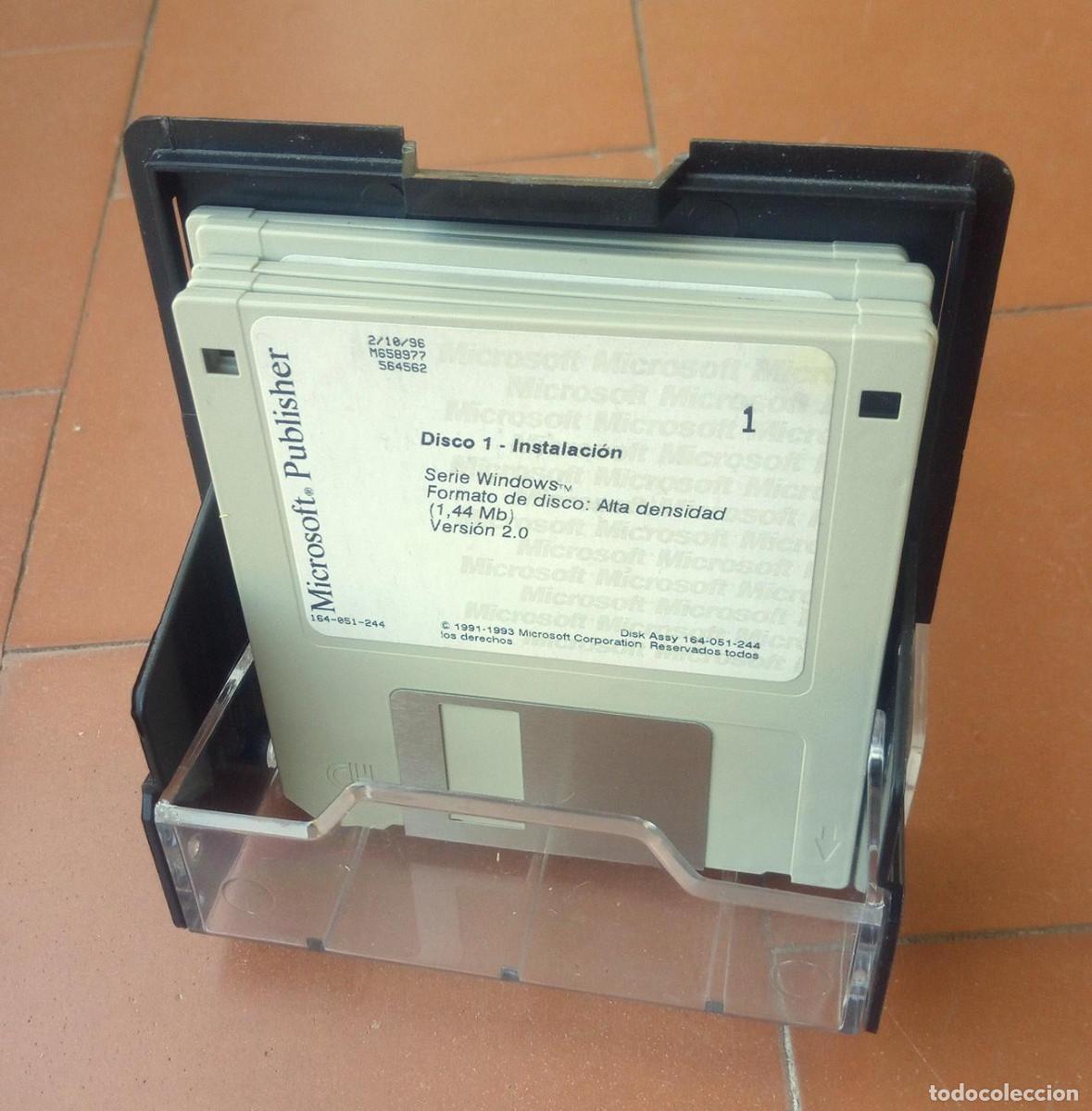 Second-Hand: Programa de autoedicion Microsoft Publisher 2.0 de 1996-----Sanna
