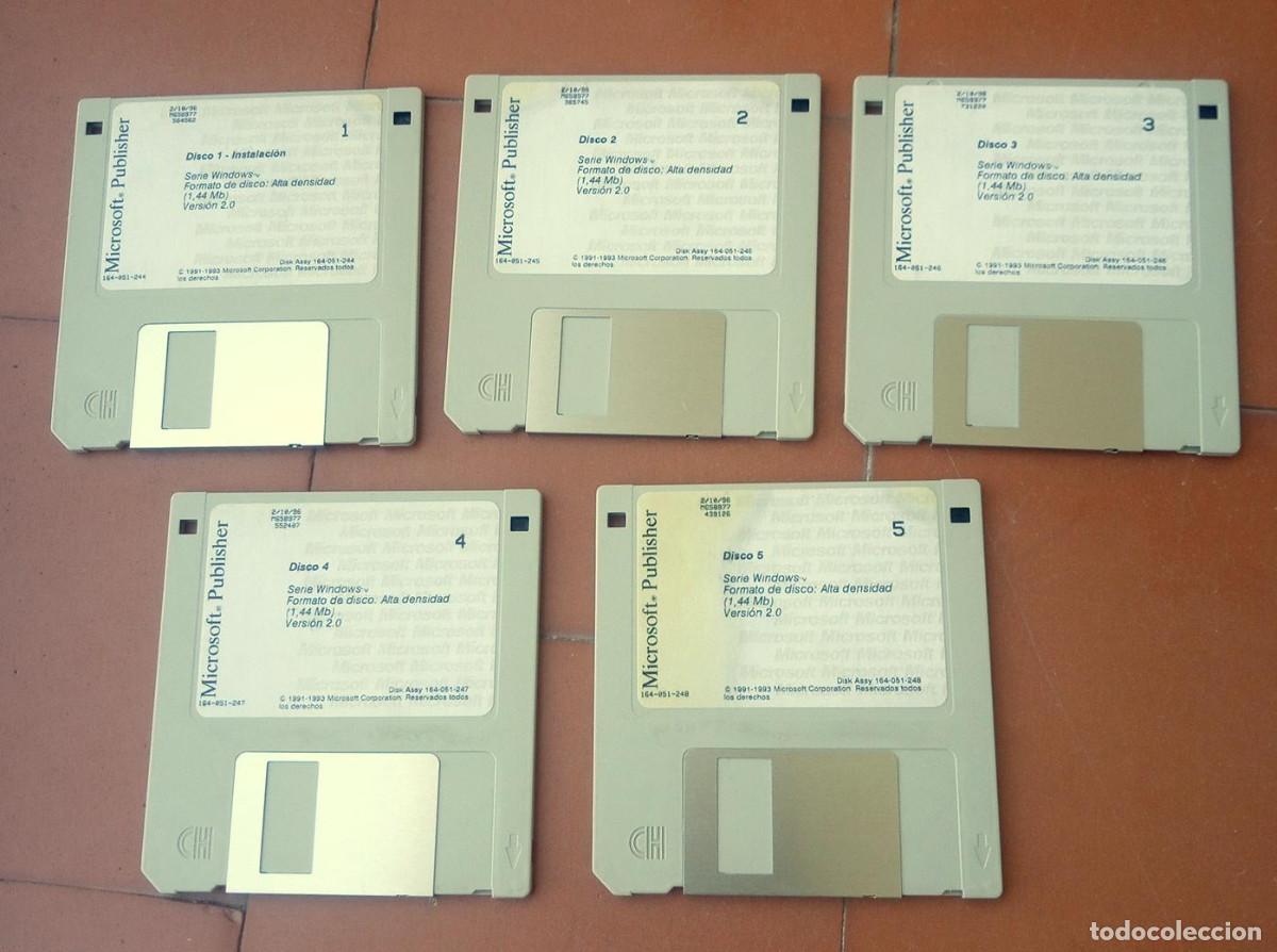 Segunda mano: Programa de autoedicion Microsoft Publisher 2.0 de 1996-----Sanna - Foto 2