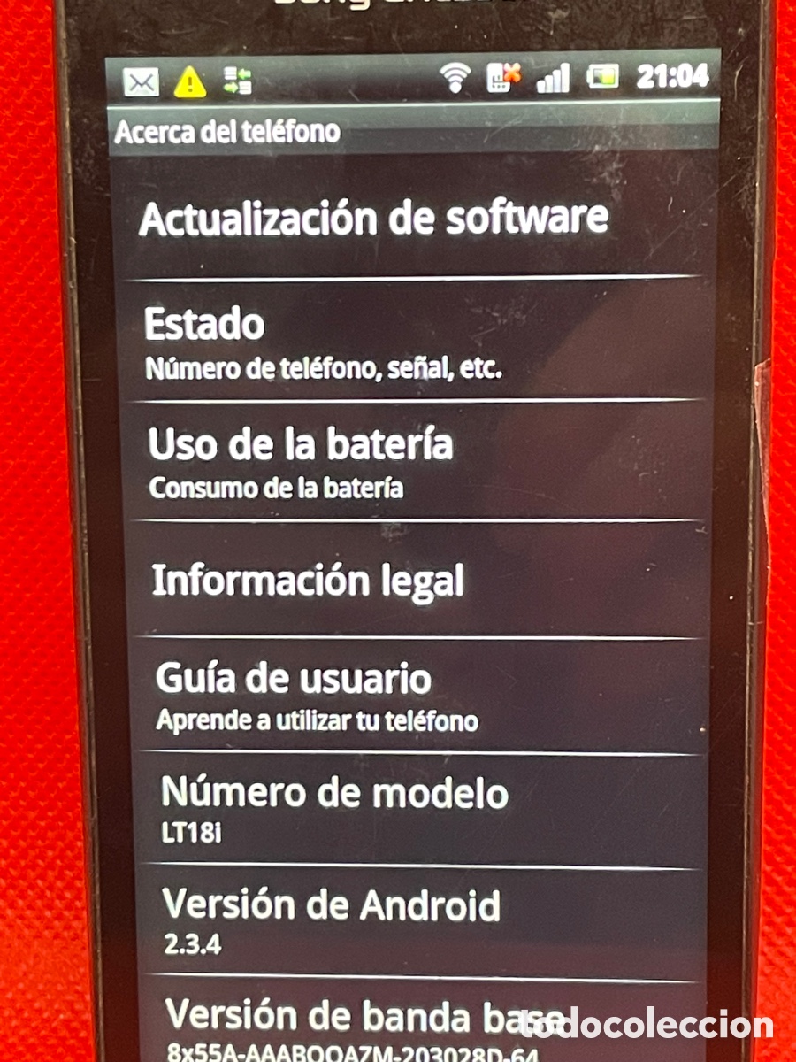Segunda mano: Sony Ericsson Xperia Arc S (LT18i) Negro Libre - Foto 2