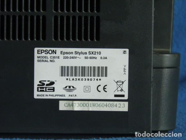 Segunda mano: Epson Stylus SX210 - Foto 17