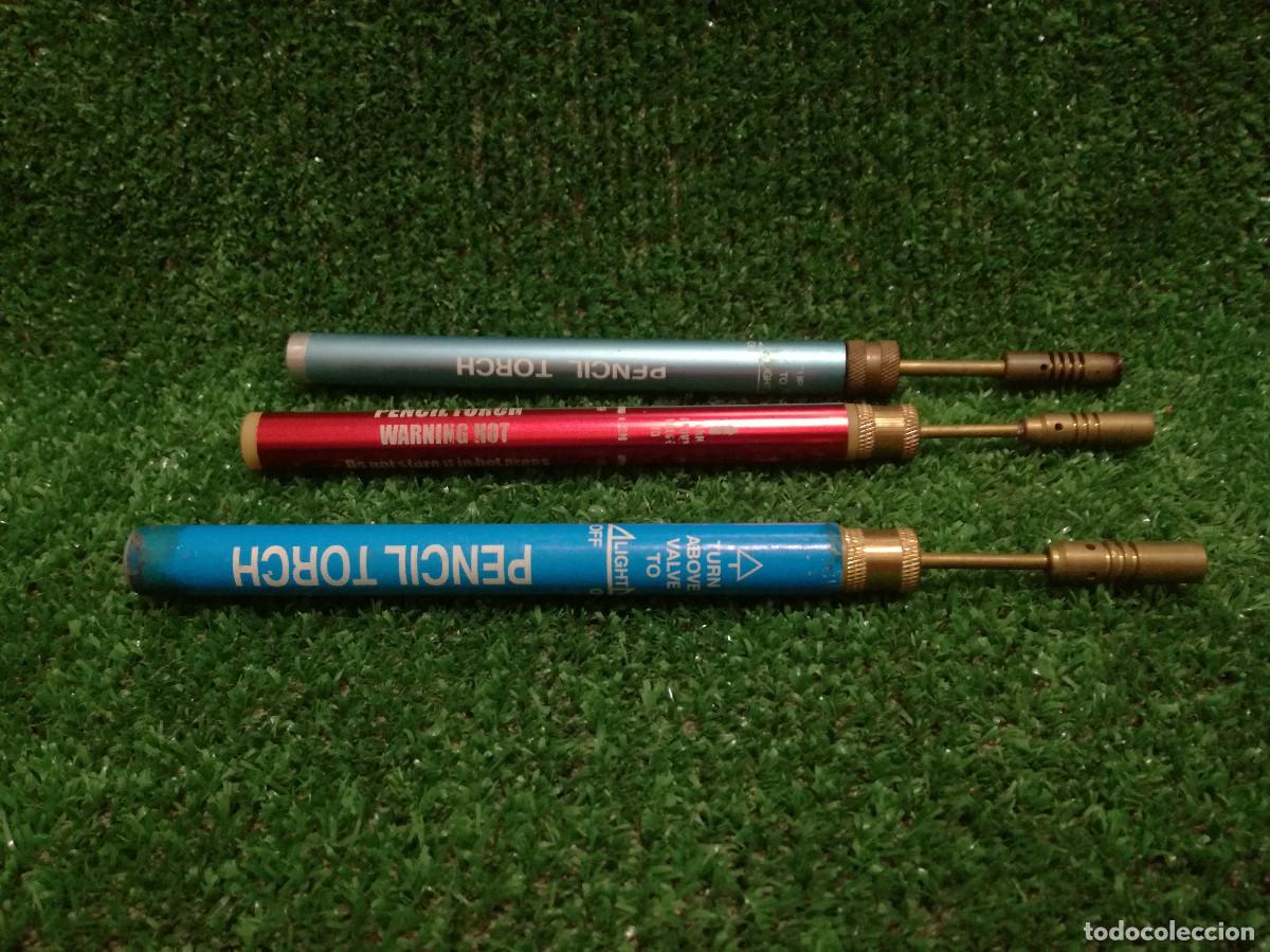 Segunda mano: 3 MINI SOPLETES DE BOLSILLO - PENCIL TORCH - HERRAMIENTA - Foto 8