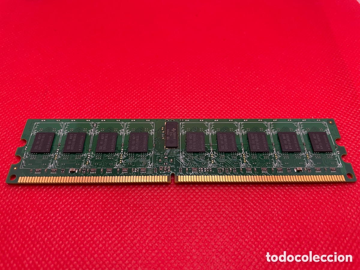 Segunda mano: Memoria RAM Transcend 1gb DDR2 533mhz Cl4 Reg para servidores intel ECC - Foto 2
