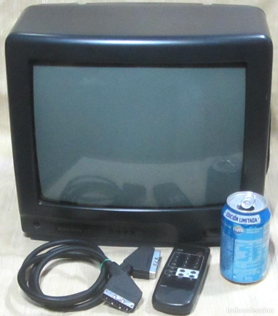 Segunda mano: TV SONITRON S9714 con mando y cable Scart Euroconector. - Foto 1