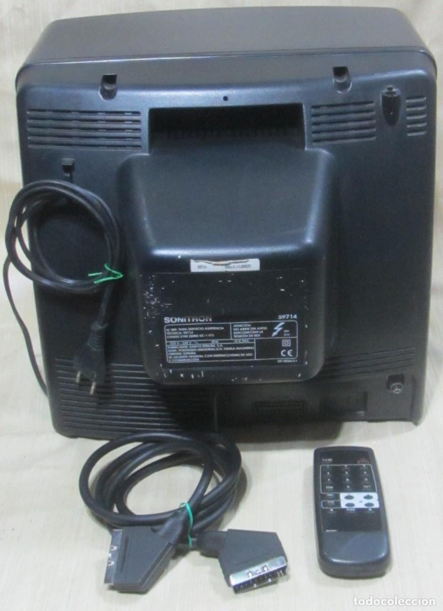 Segunda mano: TV SONITRON S9714 con mando y cable Scart Euroconector. - Foto 3