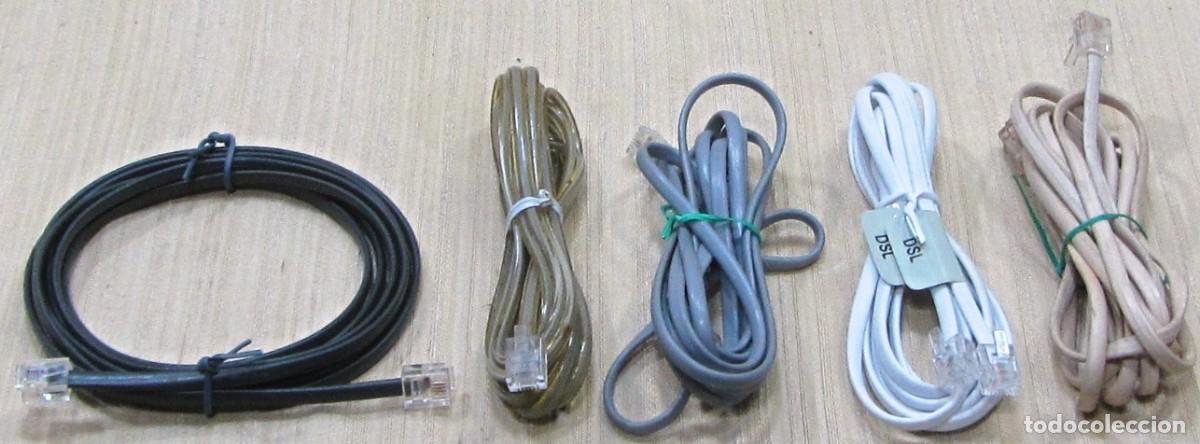 Segunda mano: 20 CABLES TELEFONICOS RJ11 - Foto 1