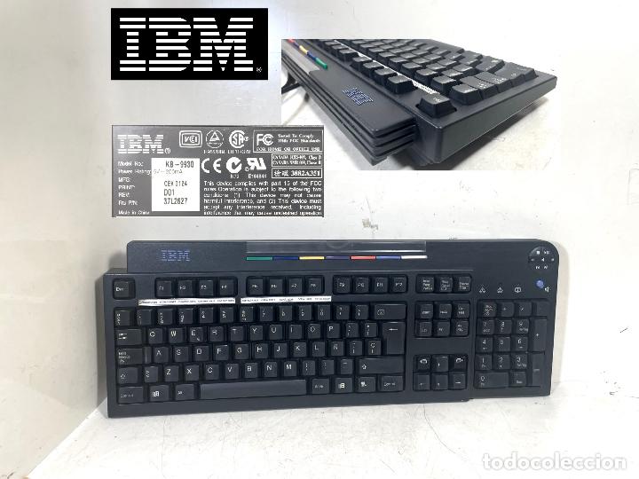 Segunda Mano: IBM KB-9930-DESIGN KEYBOARD PS2-ANTIGUO TECLADO RAPID ACCESS -ORDENADOR PC KB9930