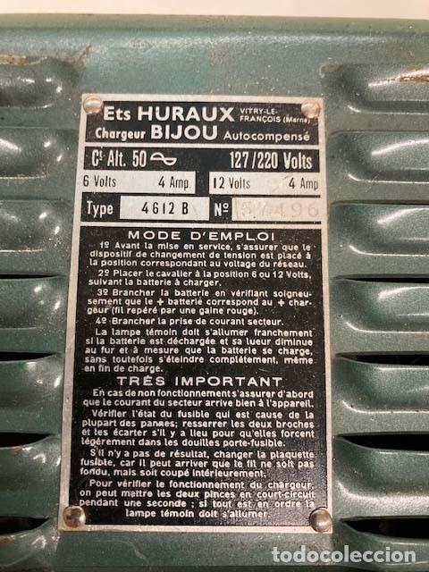 Segunda mano: Cargador de baterias antiguo - Foto 5