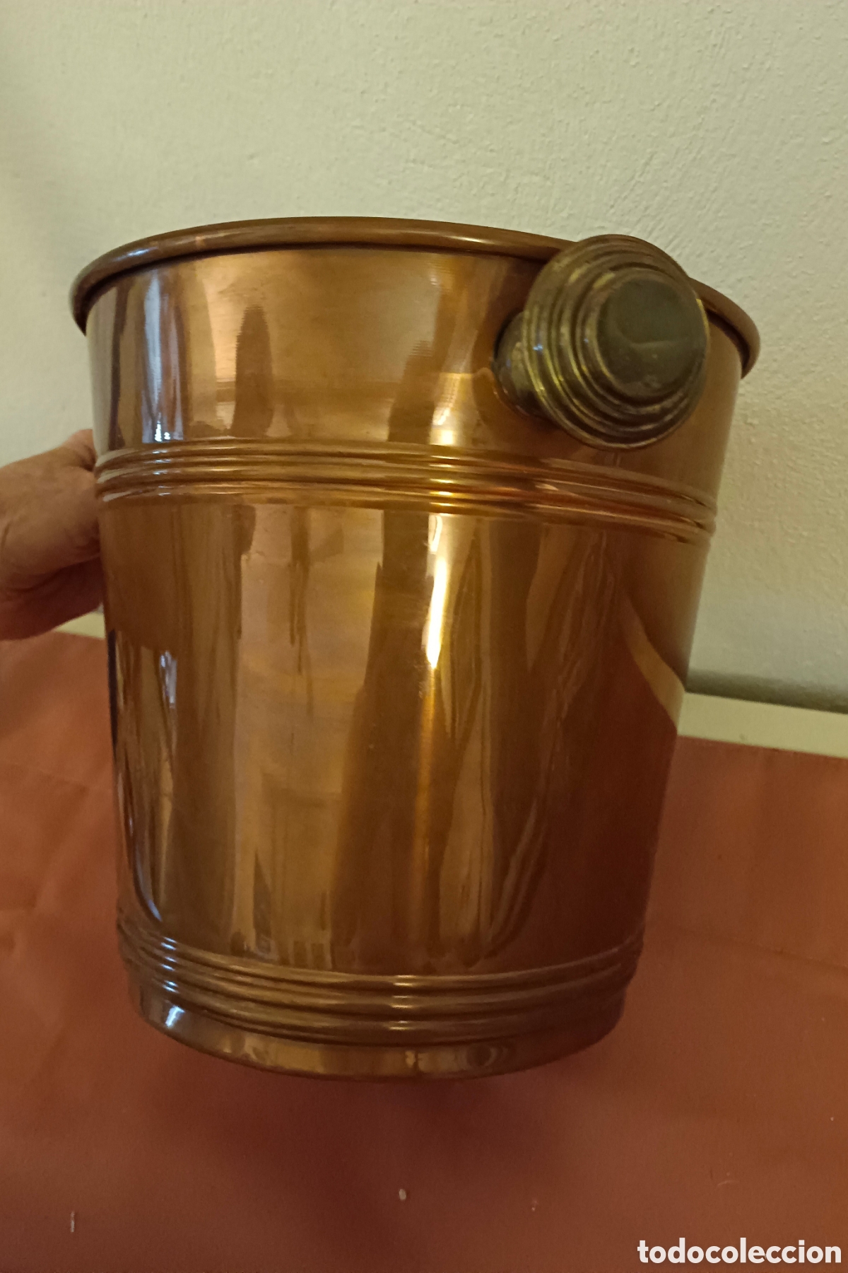 Segunda mano: Cubitera grande de cobre - Foto 2