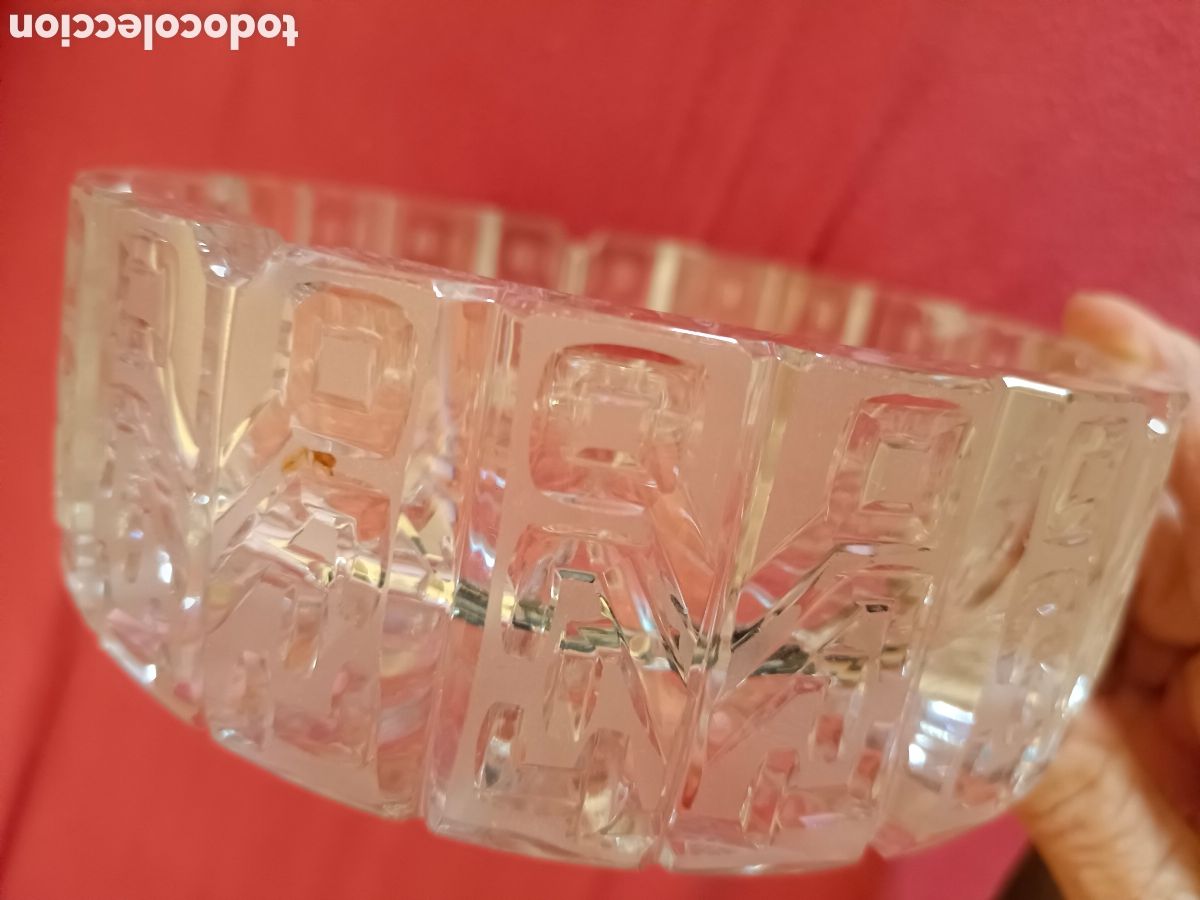 Segunda mano: Cenicero de cristal tallado a mano - Foto 3