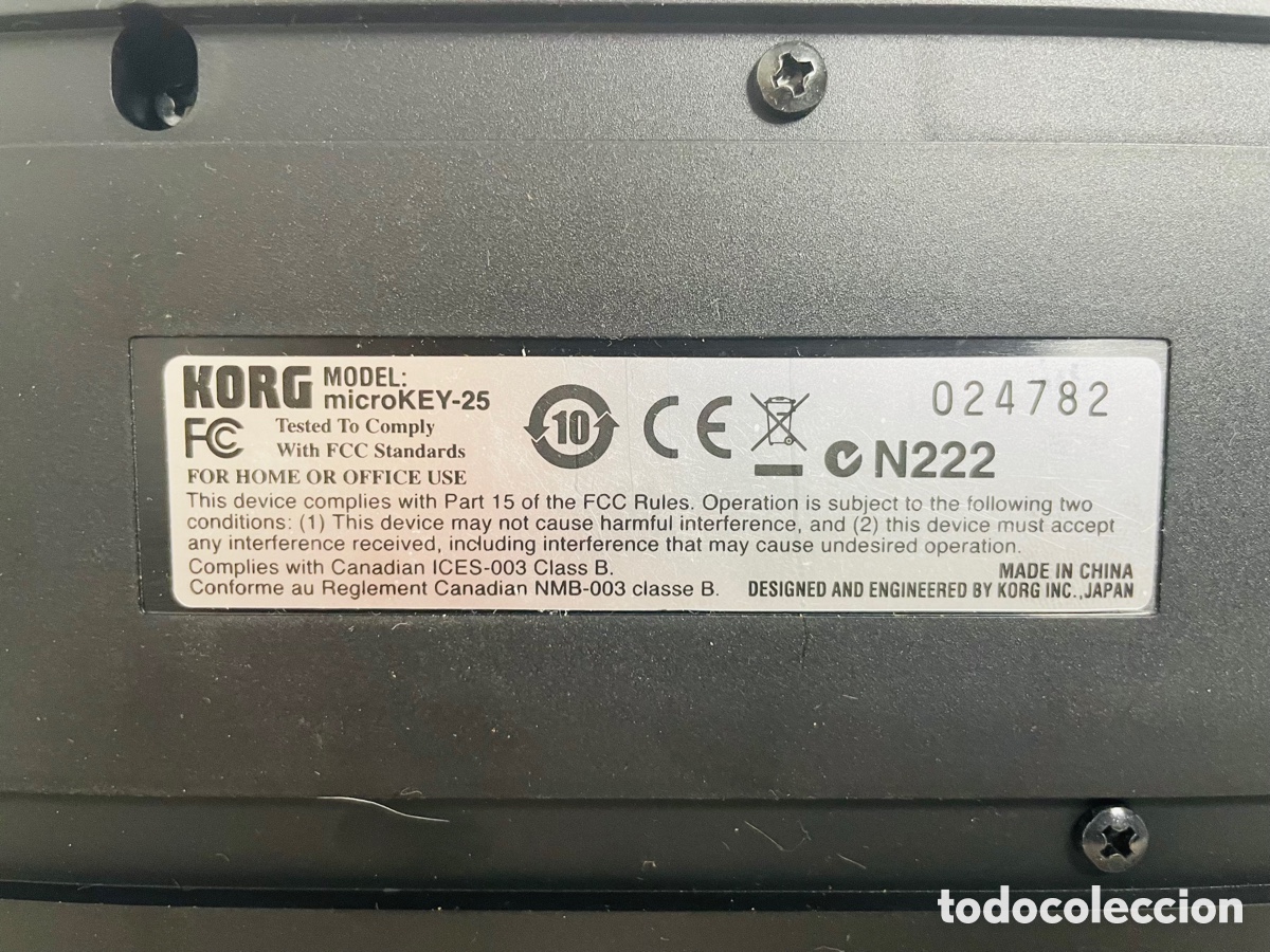 Segunda mano: Korg Micro Key 25 USB Midi Synthesizer - Foto 11