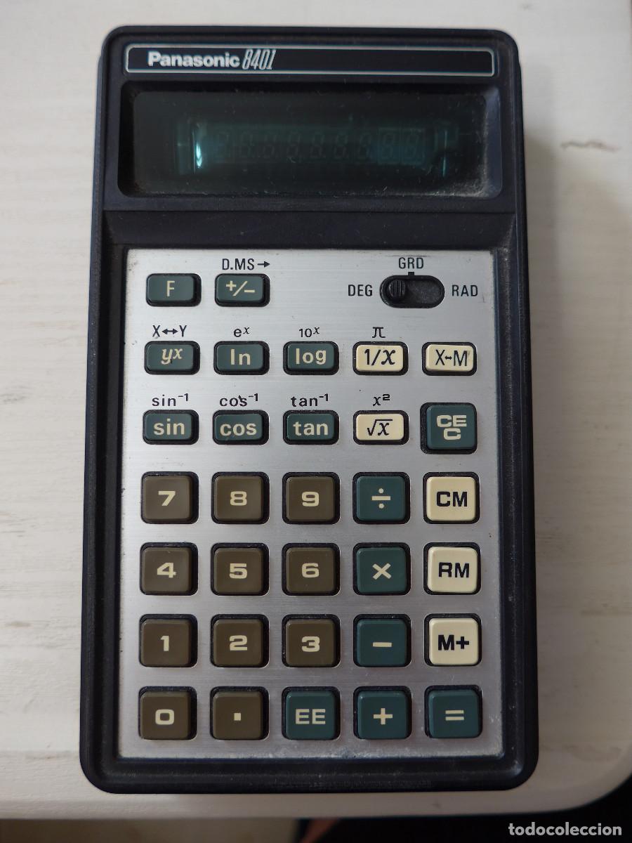 Segunda mano: CALCULADORA PANASONIC JE-8401U - Foto 1