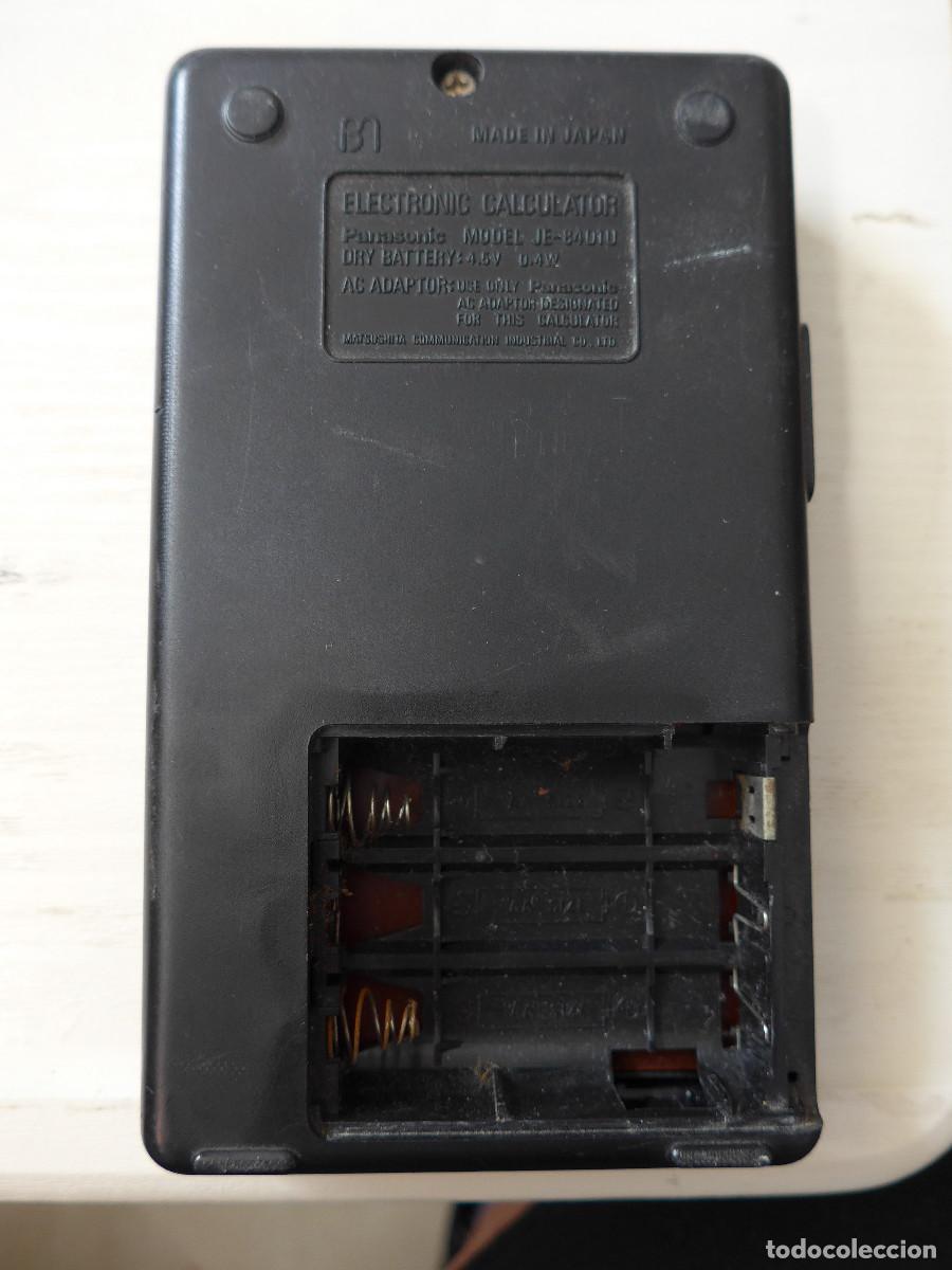 Segunda mano: CALCULADORA PANASONIC JE-8401U - Foto 2