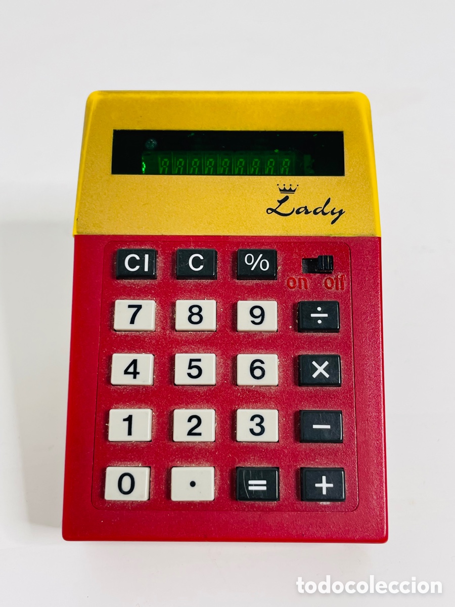 Segunda mano: Lady Calculadora Retro - Foto 1