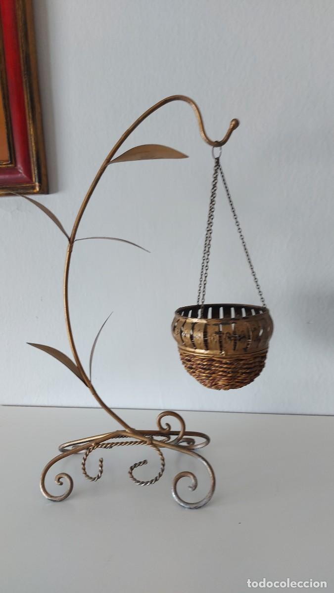 Segunda mano: SOPORTE MACETERO COLGANTE - Foto 3