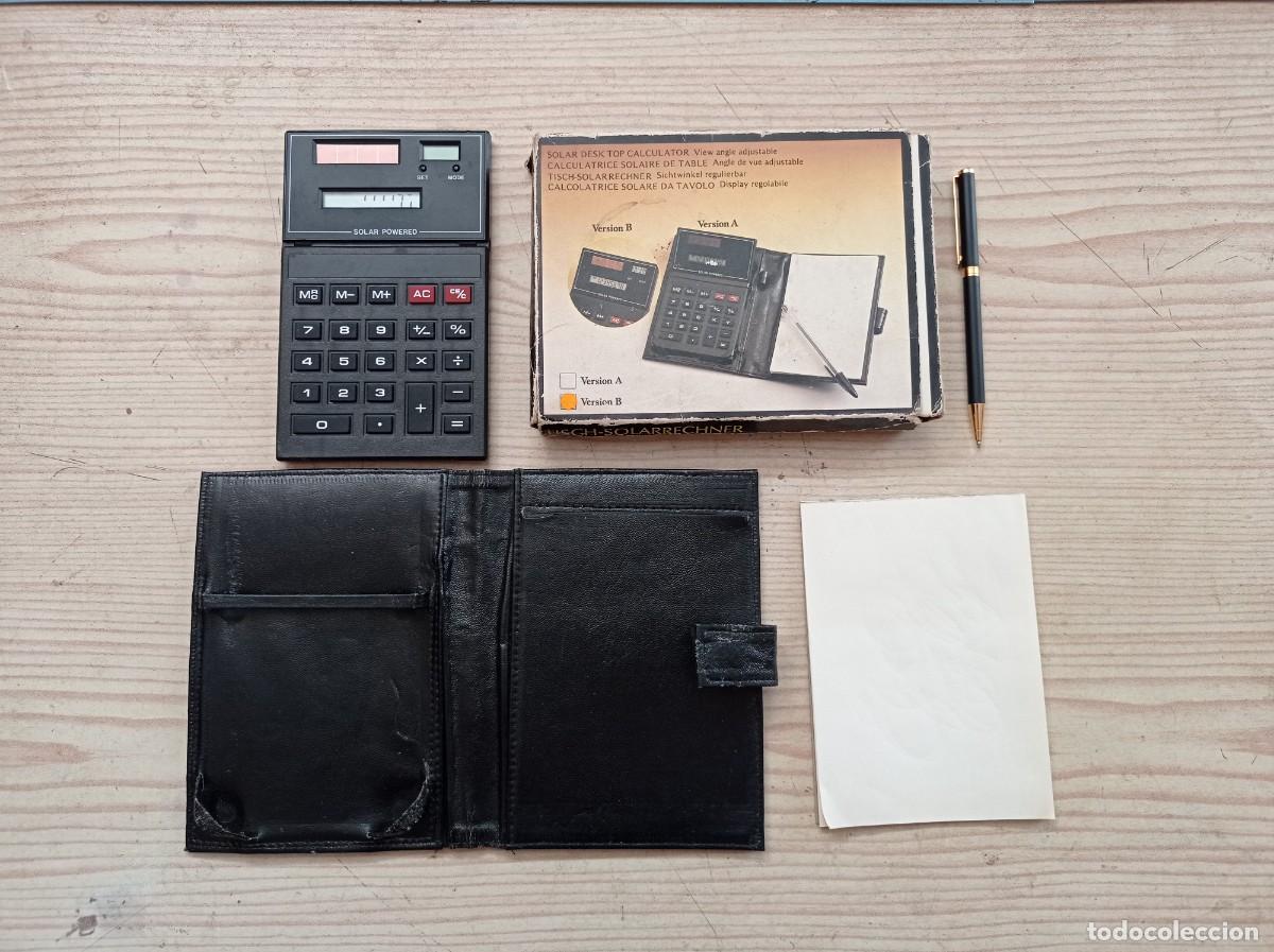 Segunda mano: Calculadora Solar Con Caja - No Funciona - Numeros Cuarteados - Foto 1