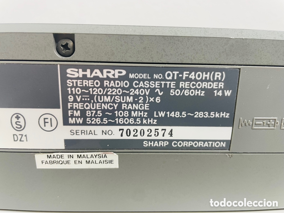 Segunda mano: Sharp QT-F40H - Foto 15
