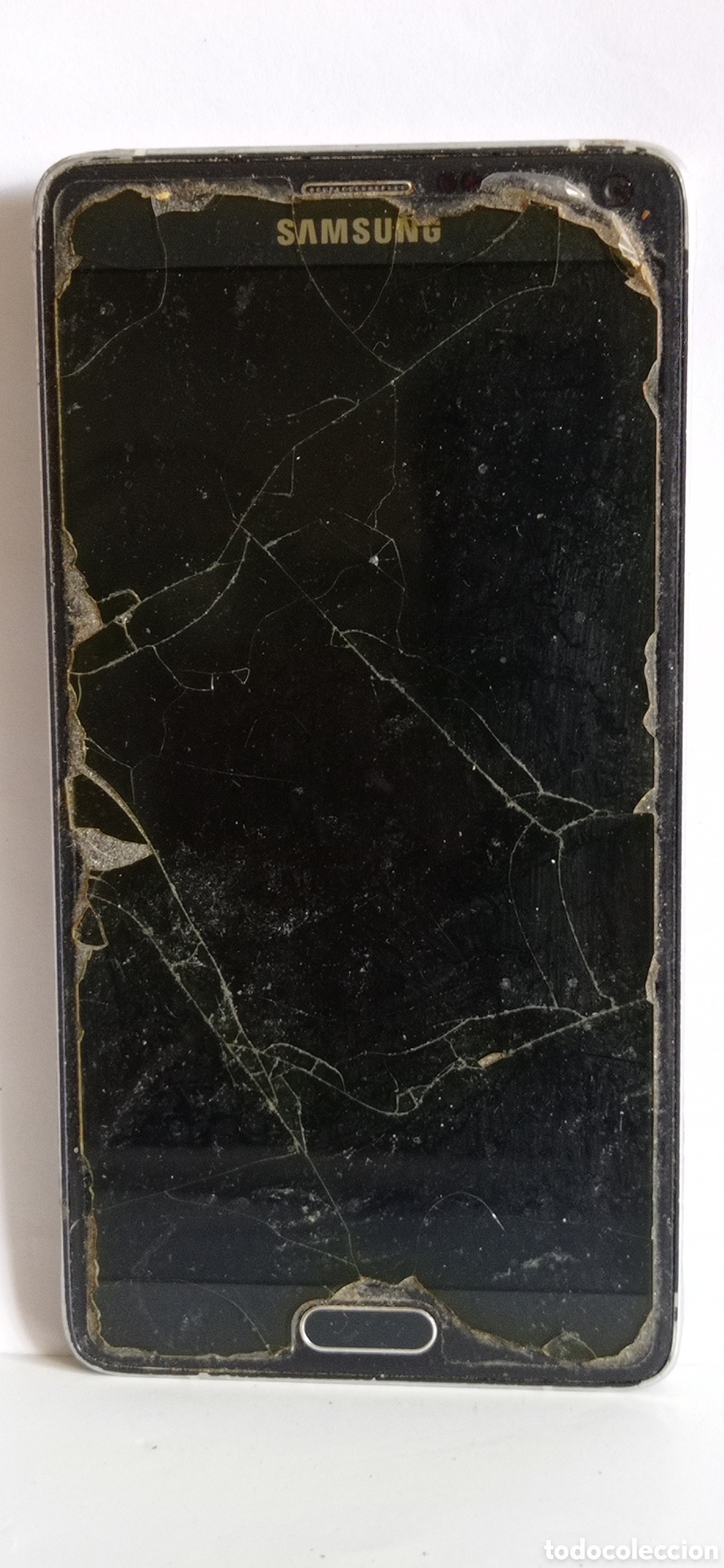 Segunda mano: TELEFONO MOVIL / SANSUNG NOTE - 4 / AVERIADO / MOD: SM - N 910A - Foto 1